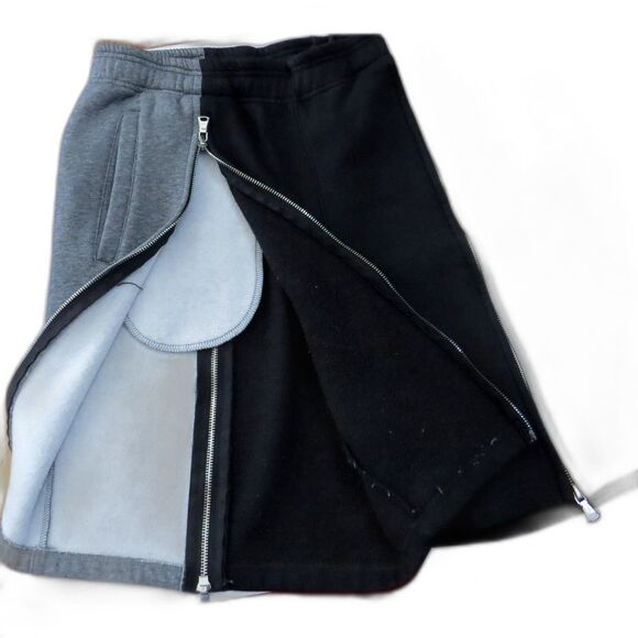 Lifted Anchors Men's Heavy Fleece Zippered Weightlifting Shorts  2XL  EUC - Picture 2 of 9